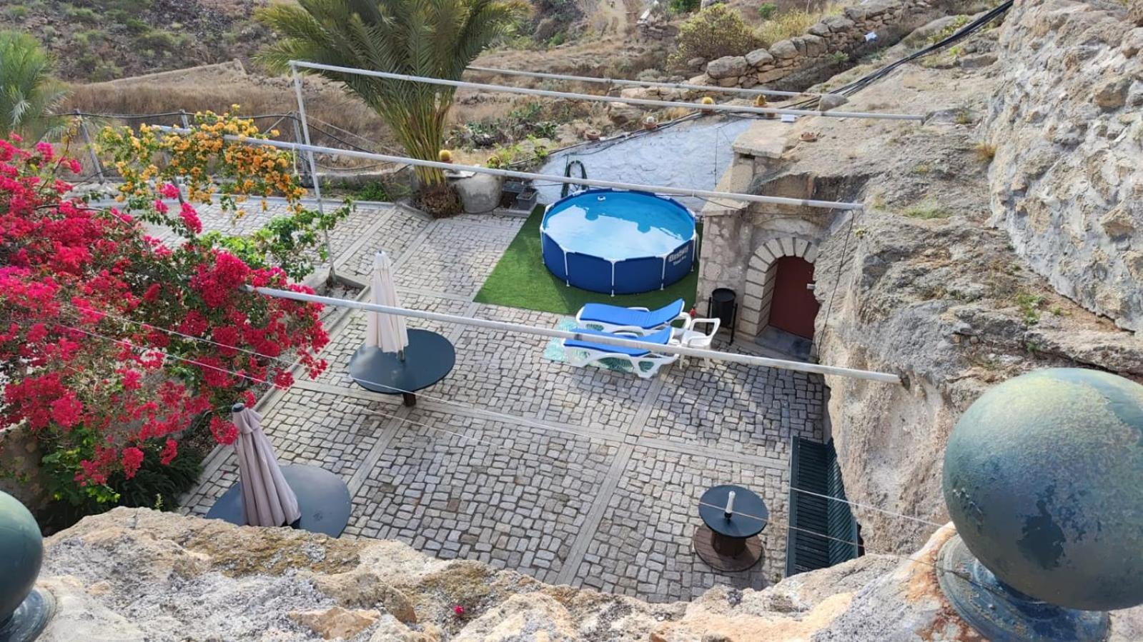 Eco Holidays Cave House Justine Granadilla De Abona Dış mekan fotoğraf